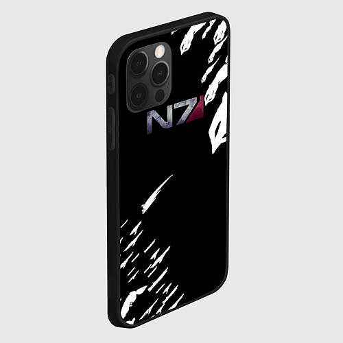 Чехол iPhone 12 Pro MASS EFFECT ПОСЛЕДНИЙ БОЙ / 3D-Черный – фото 2