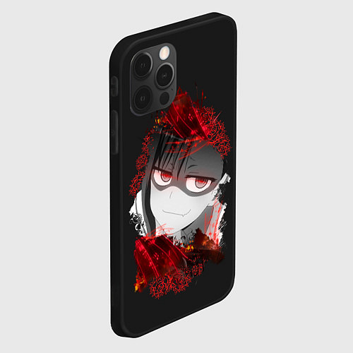 Чехол iPhone 12 Pro Bad Girl Nagatoro / 3D-Черный – фото 2