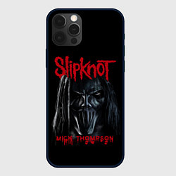 Чехол для iPhone 12 Pro MICK THOMPSON SLIPKNOT СЛИПКНОТ Z, цвет: 3D-черный