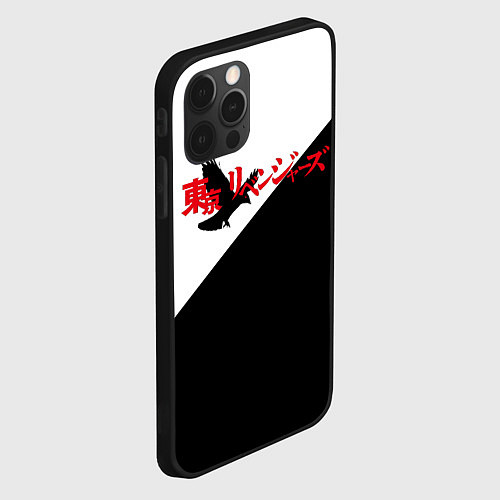 Чехол iPhone 12 Pro Tokyo Revengers Токийские Мстители Logo Z / 3D-Черный – фото 2