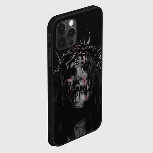 Чехол iPhone 12 Pro Joey Jordison / 3D-Черный – фото 2