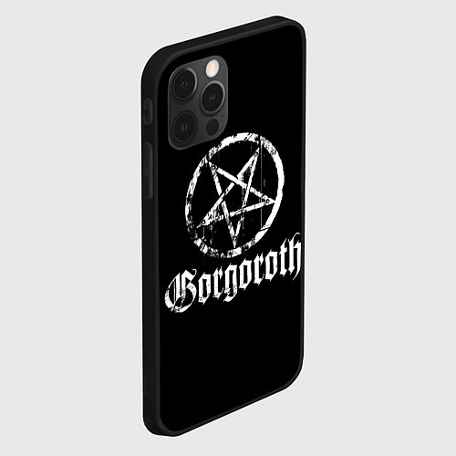 Чехол iPhone 12 Pro Gorgoroth / 3D-Черный – фото 2