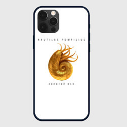 Чехол для iPhone 12 Pro Nautilus Pompilius ЗОЛОТОЙ ВЕК, цвет: 3D-черный