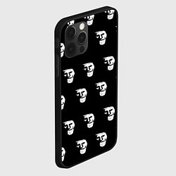 Чехол для iPhone 12 Pro Dark trollface, цвет: 3D-черный — фото 2