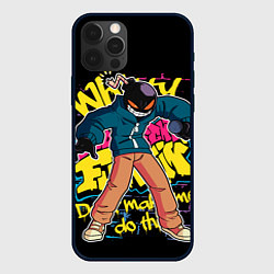 Чехол для iPhone 12 Pro Whitty, Friday Night Funkin, цвет: 3D-черный