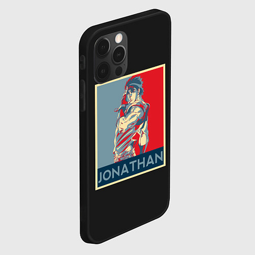 Чехол iPhone 12 Pro Jonathan JoJo / 3D-Черный – фото 2