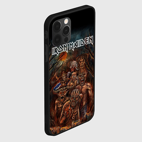 Чехол iPhone 12 Pro IRON MAIDEN АЙРОН МЕЙДЕН Z / 3D-Черный – фото 2