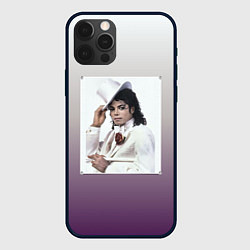 Чехол для iPhone 12 Pro Майкл Джексон навсегда, цвет: 3D-черный