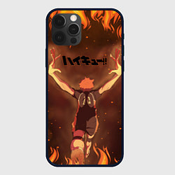 Чехол для iPhone 12 Pro Haikyu Волейбол Z, цвет: 3D-черный