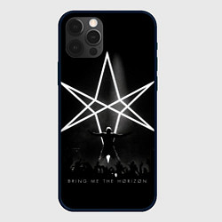Чехол для iPhone 12 Pro Bring Me the Horizon концерт, цвет: 3D-черный