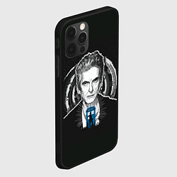 Чехол для iPhone 12 Pro Питер Капальди, цвет: 3D-черный — фото 2