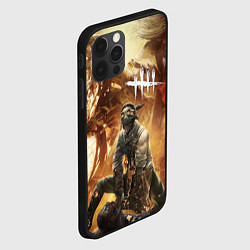 Чехол для iPhone 12 Pro Dead by Daylight убийцы, цвет: 3D-черный — фото 2