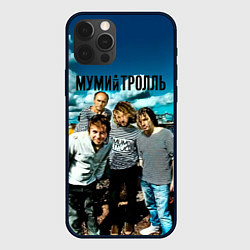 Чехол для iPhone 12 Pro Мумий Тролль Владивосток 2000, цвет: 3D-черный