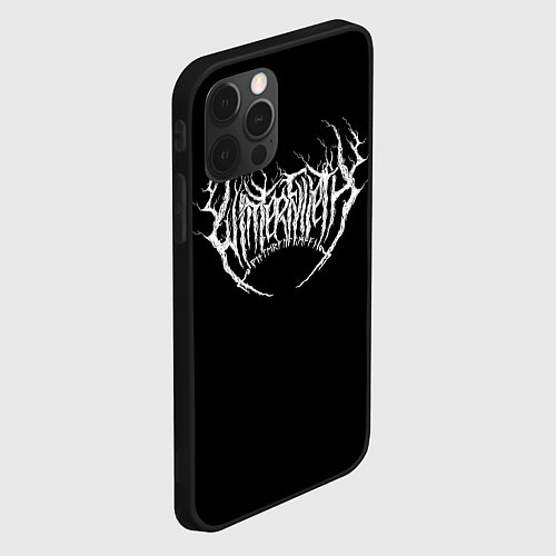 Чехол iPhone 12 Pro Winterfylleth / 3D-Черный – фото 2