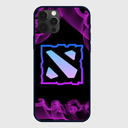 Чехол для iPhone 12 Pro Дота - Dota 2, цвет: 3D-черный