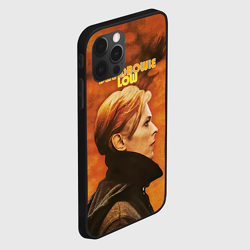 Чехол iPhone 12 Pro Low - David Bowie / 3D-Черный – фото 2