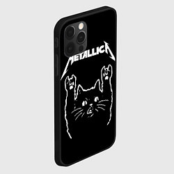 Чехол для iPhone 12 Pro METALLICA МЕТАЛЛИКА, цвет: 3D-черный — фото 2