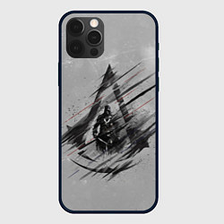 Чехол для iPhone 12 Pro Знак Ассасинов, цвет: 3D-черный