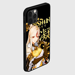 Чехол для iPhone 12 Pro Нин Гуан Genshin Impact, цвет: 3D-черный — фото 2