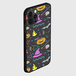 Чехол для iPhone 12 Pro Уютный Halloween, цвет: 3D-черный — фото 2