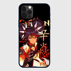 Чехол для iPhone 12 Pro Синь Янь Genshin Impact, цвет: 3D-черный