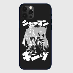 Чехол для iPhone 12 Pro Asakura bros, цвет: 3D-черный