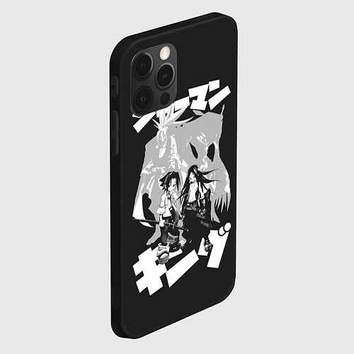 Чехол iPhone 12 Pro Asakura bros / 3D-Черный – фото 2