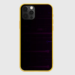 Чехол для iPhone 12 Pro Технометрия, цвет: 3D-желтый