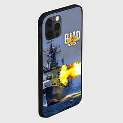 Чехол для iPhone 12 Pro Выстрел из крейсера, цвет: 3D-черный — фото 2