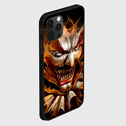 Чехол для iPhone 12 Pro Улыбка смерти в Хэллоуин, цвет: 3D-черный — фото 2