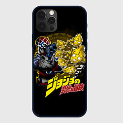 Чехол для iPhone 12 Pro Гвидо Миста - JoJos Bizarre Adventure, цвет: 3D-черный