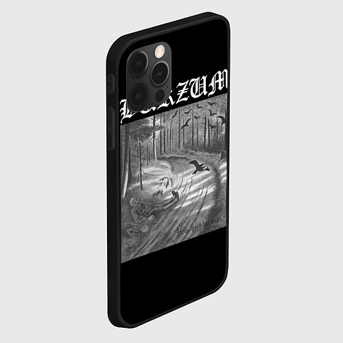 Чехол iPhone 12 Pro Burzum Hvis lyset tar oss / 3D-Черный – фото 2