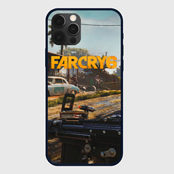 Чехол для iPhone 12 Pro Far Cry 6 game art, цвет: 3D-черный