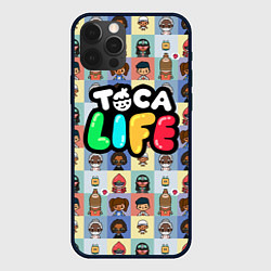 Чехол для iPhone 12 Pro Toca Life, цвет: 3D-черный
