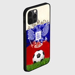 Чехол для iPhone 12 Pro Российский футбол, цвет: 3D-черный — фото 2