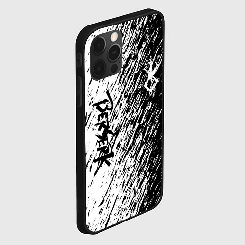 Чехол iPhone 12 Pro Anime Berserk / 3D-Черный – фото 2