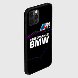 Чехол для iPhone 12 Pro BMW фанат, цвет: 3D-черный — фото 2