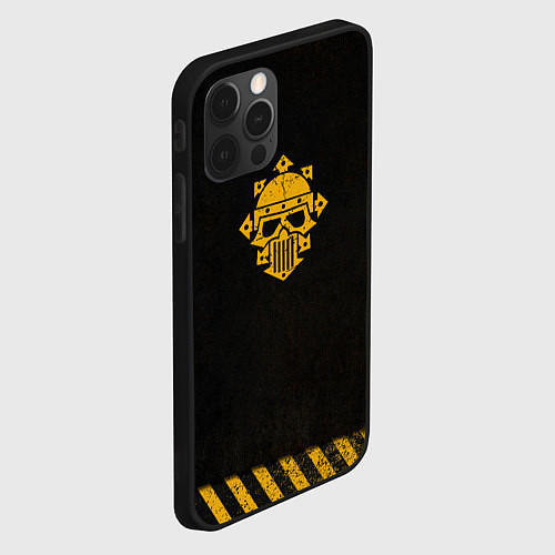 Чехол iPhone 12 Pro Железные Воины после Ереси цвет легиона / 3D-Черный – фото 2
