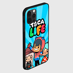 Чехол для iPhone 12 Pro Toca Life: Friends, цвет: 3D-черный — фото 2