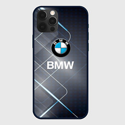 Чехол для iPhone 12 Pro BMW Logo, цвет: 3D-черный