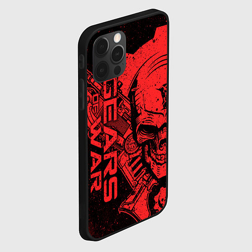 Чехол iPhone 12 Pro Gears 5 - Gears of War / 3D-Черный – фото 2