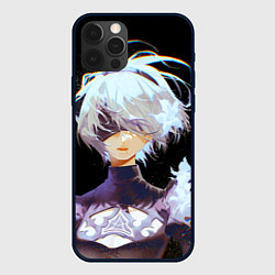 Чехол для iPhone 12 Pro Венецианская девушка Nier automata 2b, цвет: 3D-черный