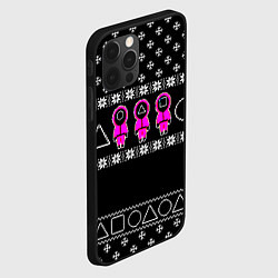 Чехол для iPhone 12 Pro Новогодний свитер Ojingeo geim, цвет: 3D-черный — фото 2
