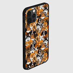 Чехол для iPhone 12 Pro Разные Собаки, цвет: 3D-черный — фото 2