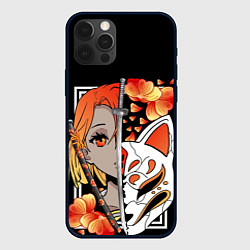 Чехол для iPhone 12 Pro Samurai girl, цвет: 3D-черный