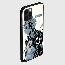 Чехол для iPhone 12 Pro One Punch-Man Генос, цвет: 3D-черный — фото 2