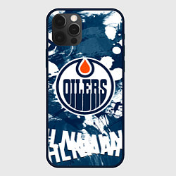 Чехол для iPhone 12 Pro Эдмонтон Ойлерз Edmonton Oilers, цвет: 3D-черный
