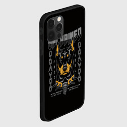 Чехол для iPhone 12 Pro Доберман-Пинчер, цвет: 3D-черный — фото 2