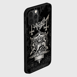Чехол для iPhone 12 Pro MAYHEM - A Season In Blasphemy, цвет: 3D-черный — фото 2