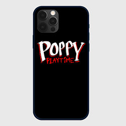 Чехол для iPhone 12 Pro Poppy Playtime: Logo, цвет: 3D-черный